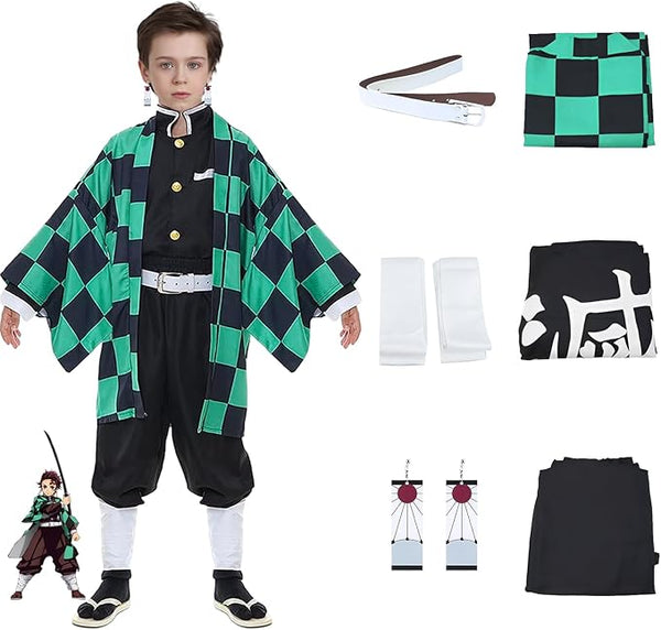 Anime Cosplay Costume Kimono Outfit