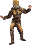 Cheetor Transformers Costume for Kids, Official Transformers Rise of the Beasts Muscle Padded Costume and Mask, Size (10-12)