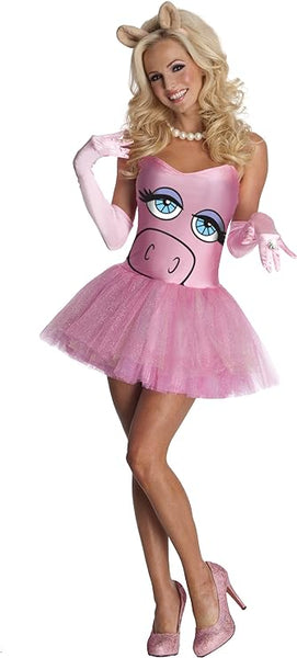 The Muppets Secret Wishes Miss Piggy Costume Dress Extra small adult