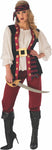 womens Pirate Costume, Adult  Medium