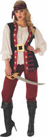 womens Pirate Costume, Adult  Medium