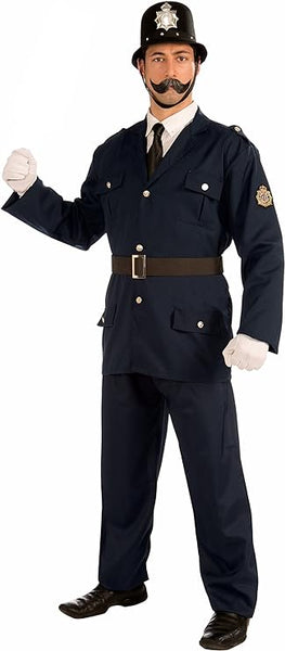 Bobby Cop costume adult male plus size – Dotsy's Entertainment Co.