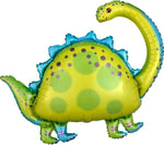 Anagram SuperShape Foil Balloon- Brontosaurus Dinosaur 32“
