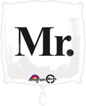 Anagram square foil balloon- Mr.