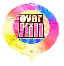 Anagram Jumbo Foil Balloon- Over the Hill 30“