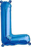 Letter Balloons - blue 36“