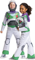 Lightyear Buzz Space Ranger Deluxe Official Disney Lightyear Costume Outfit for Kids, Child Size Small (4-6)