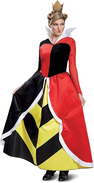 Queen of Hearts Deluxe Adult Costume Medium 8-10