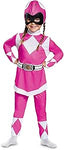 Power Ranger Toddler Classic Child Costume, Pink, Size/(2T)