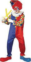 Bubbles The Clown Costume, Standard Adult