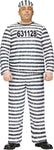 Fun World Jailbird Adult Costume, Plus Size