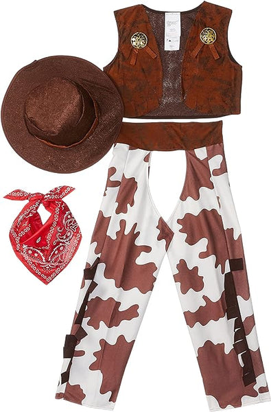 Cowboy costume kids 4-6x