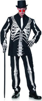 CLEARANCE Men's Plus-Size Bone Daddy skeleton suit day of the dead