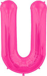 Letter Balloons- pink 36“