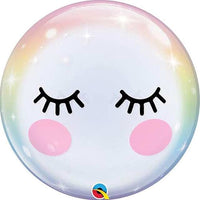 Qualatex Bubbles Balloon- 22“ Eyelashes