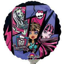 Anagram Round Foil Balloon- Monster High