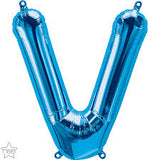 Letter Balloons - blue 36“