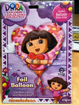 Dora the Explorer Heart Foil Balloon