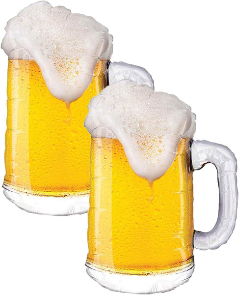 Betallic Beer Glass Foil Balloon 29“
