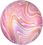 Anagram Orbz Marblez Round Foil Balloon