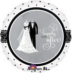 Happily Ever After Round Foil Balloon