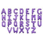 Letter Balloons- purple 36“