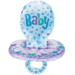 Anagram Supershape Foil Balloon- Pacifier Baby Boy/ Baby Girl
