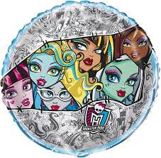 18“ Round Foil Balloon- Monster High