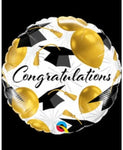 Qualatex Congratulations Round Foil Balloon