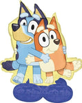 Anagram 50“ AirLoonz airfilled Foil Balloon- Bluey and Bingo