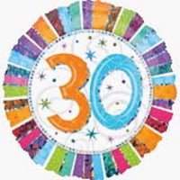 Anagram Foil Balloon- 30th Birthday Balloon assorted styles 18“