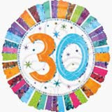 Anagram Foil Balloon- 30th Birthday Balloon assorted styles 18“