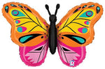 Betallic Supershape Foil Balloon- 30“ Colourful Butterfly
