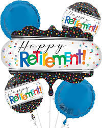 Anagram Balloon Bouquet- Happy Retirement!