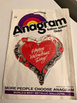 Anagram Heart Foil Balloons- Happy Valentine‘s Day
