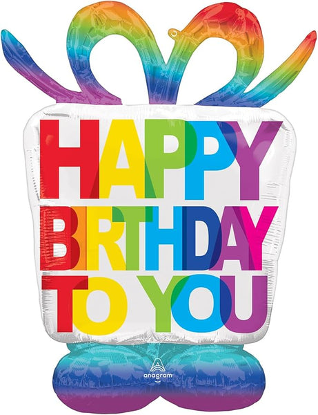 Anagram AirLoonz 50“ air filled Foil Balloon- Birthday Gift