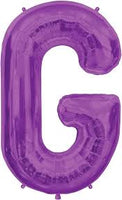 Letter Balloons- purple 36“
