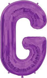 Letter Balloons- purple 36“