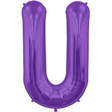 Letter Balloons- purple 36“