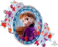 Anagram SuperShape Foil Balloon- Anna and Elsa, Frozen, Disney