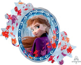 Anagram SuperShape Foil Balloon- Anna and Elsa, Frozen, Disney