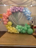 7foot round balloon hoop