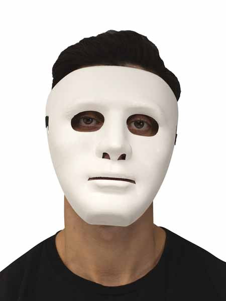 Fun World BLANK MASK MATTE WHITE