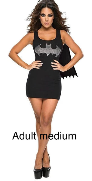Batgirl Dress Adult Medium