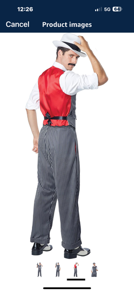 California Costumes Men's Mobster Costume