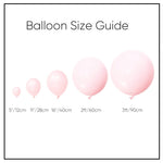 18” latex balloon with helium