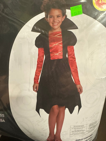 Gothic Vampiress Child Costume