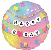 Anagram 18“ Round Foil Balloon- FRIENDSHIP Happy Birthday taylor swift 18"