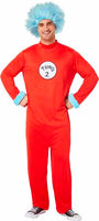 2 costumes Inspirit Designs Llc DR. SEUSS THING JUMP SUITs ADULT LARGE