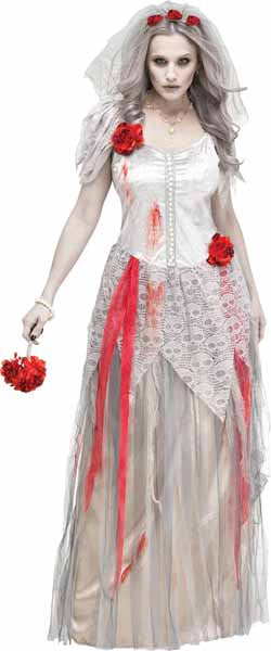 Fun World ZOMBIE BRIDE plus size 2X 22 24